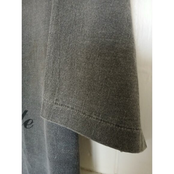 Vintage DKNY Spellout Graphic T Shirt Adult OSFA Cotton Made USA Short Sleeve - Picture 7 of 12